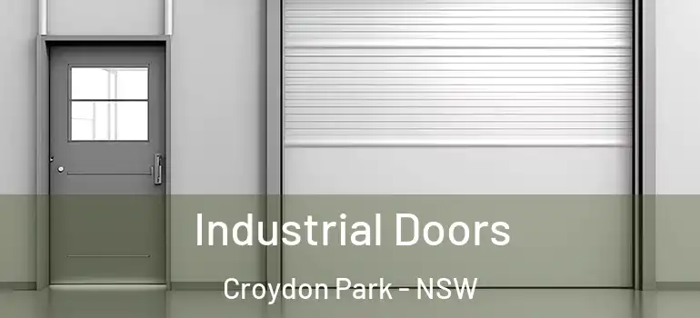 Industrial Doors Croydon Park - NSW