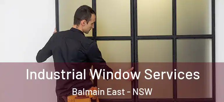 Industrial Window Services Balmain East - NSW