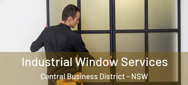 Industrial Window Services Central Business District - NSW