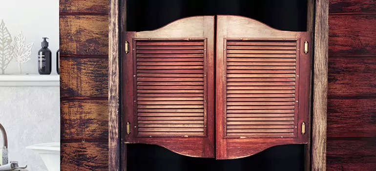 Installing Saloon Door Hinges in Sydney, NSW