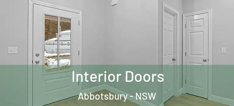 Interior Doors Abbotsbury - NSW