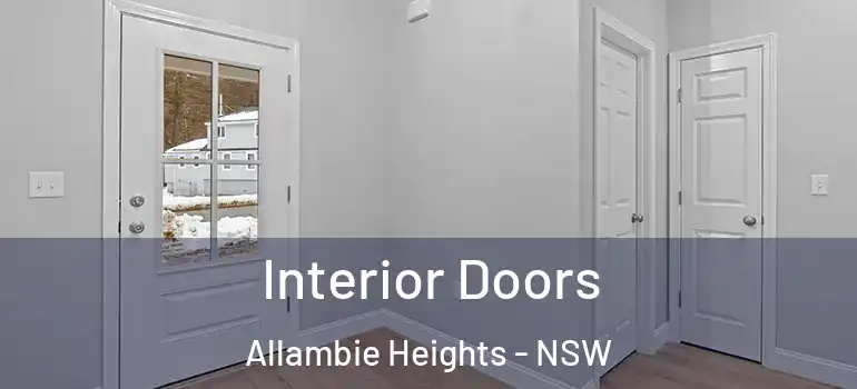 Interior Doors Allambie Heights - NSW