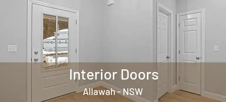 Interior Doors Allawah - NSW