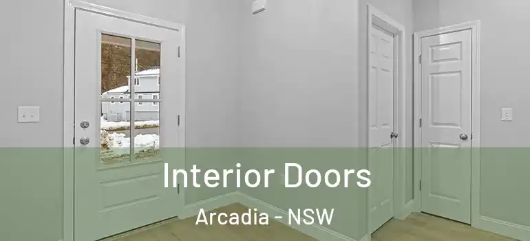 Interior Doors Arcadia - NSW