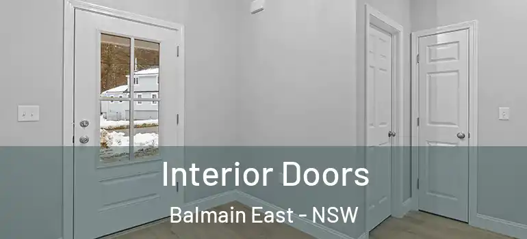 Interior Doors Balmain East - NSW