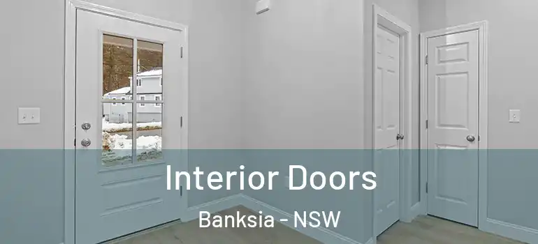 Interior Doors Banksia - NSW