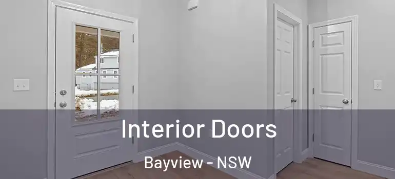 Interior Doors Bayview - NSW