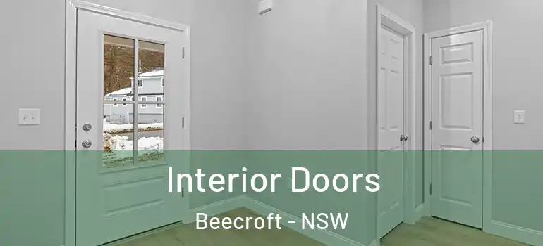 Interior Doors Beecroft - NSW
