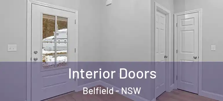 Interior Doors Belfield - NSW