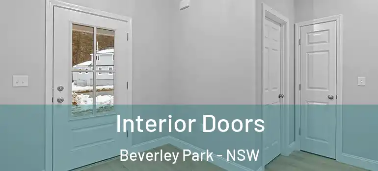 Interior Doors Beverley Park - NSW
