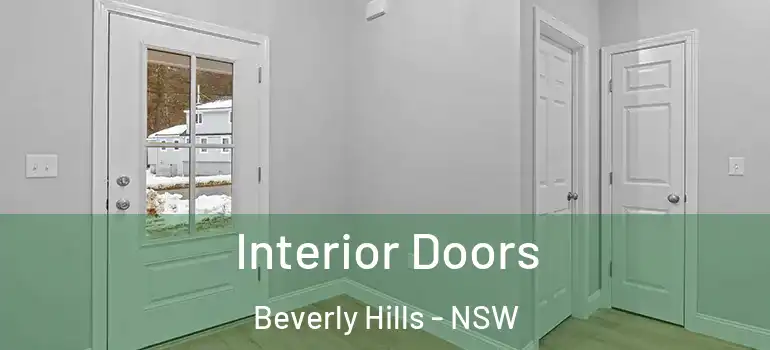 Interior Doors Beverly Hills - NSW
