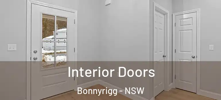 Interior Doors Bonnyrigg - NSW