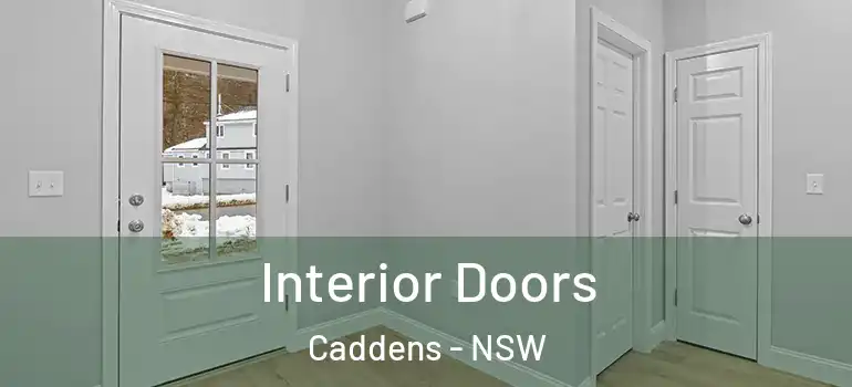  Interior Doors Caddens - NSW