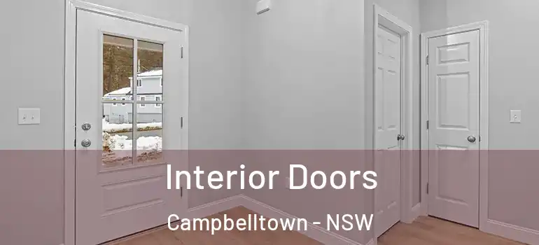 Interior Doors Campbelltown - NSW