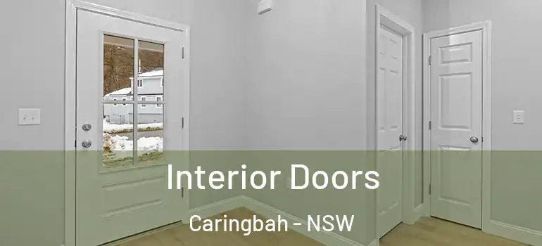 Interior Doors Caringbah - NSW