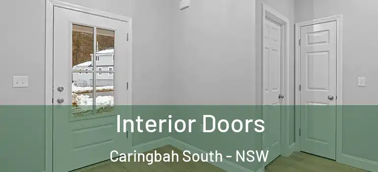 Interior Doors Caringbah South - NSW
