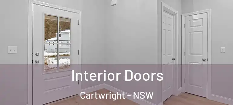 Interior Doors Cartwright - NSW