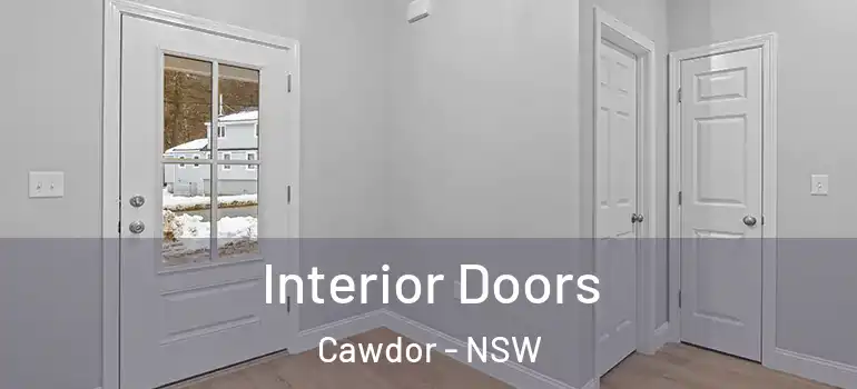 Interior Doors Cawdor - NSW