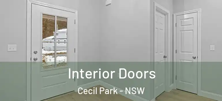 Interior Doors Cecil Park - NSW