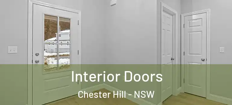 Interior Doors Chester Hill - NSW
