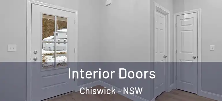 Interior Doors Chiswick - NSW