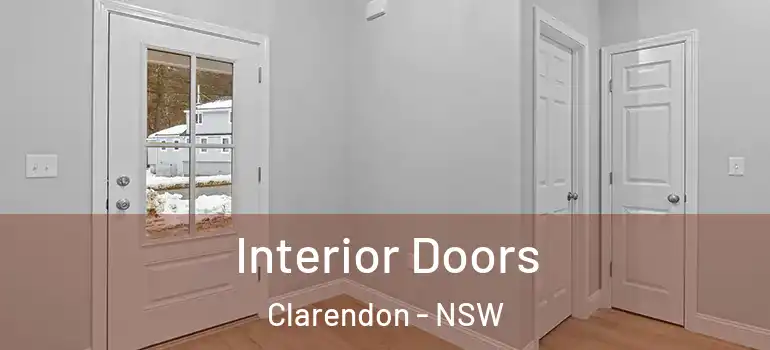 Interior Doors Clarendon - NSW