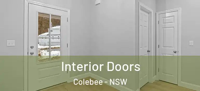 Interior Doors Colebee - NSW