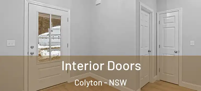 Interior Doors Colyton - NSW