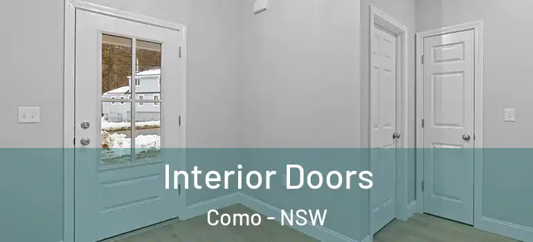  Interior Doors Como - NSW