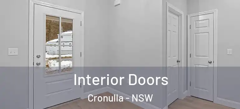  Interior Doors Cronulla - NSW
