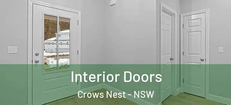 Interior Doors Crows Nest - NSW