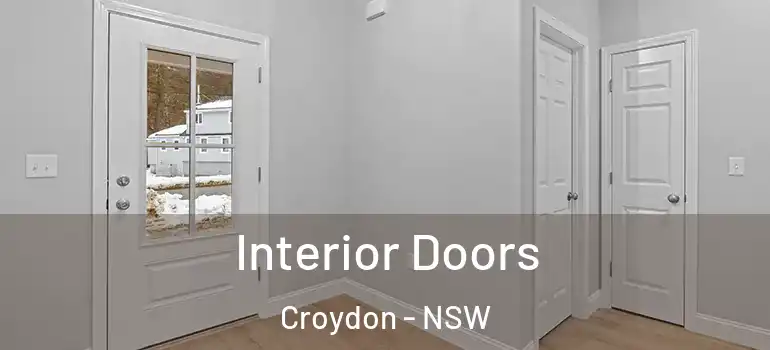 Interior Doors Croydon - NSW