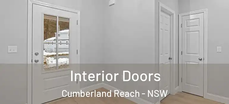 Interior Doors Cumberland Reach - NSW
