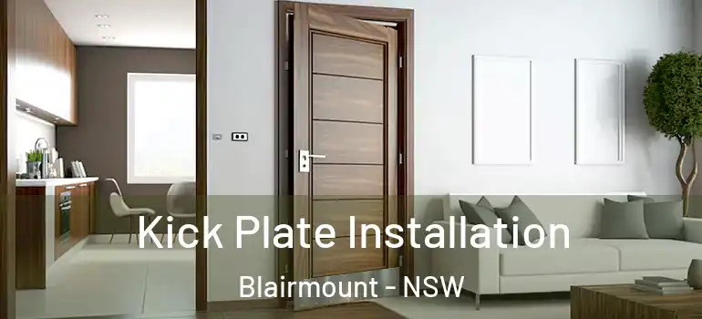  Kick Plate Installation Blairmount - NSW