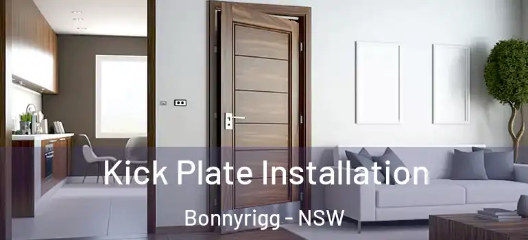  Kick Plate Installation Bonnyrigg - NSW