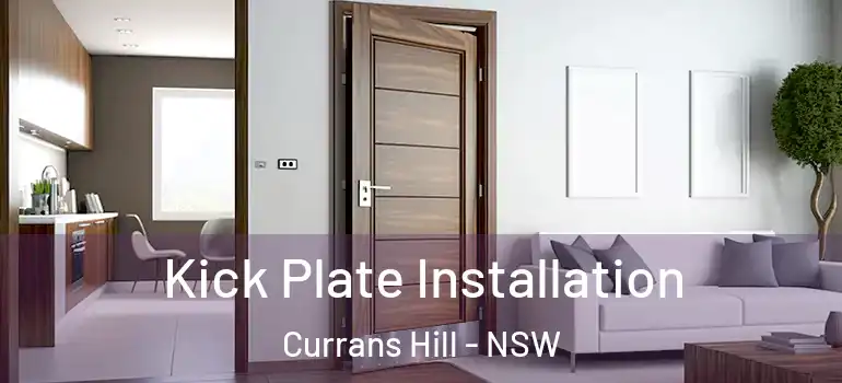  Kick Plate Installation Currans Hill - NSW