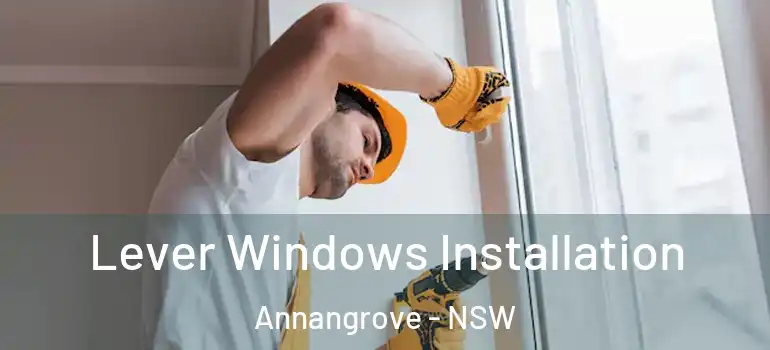 Lever Windows Installation Annangrove - NSW