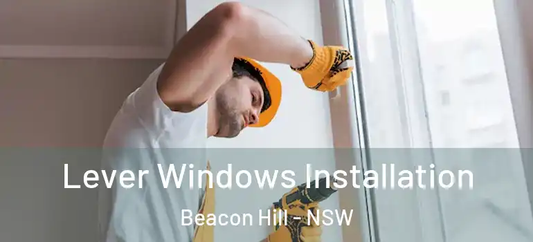  Lever Windows Installation Beacon Hill - NSW