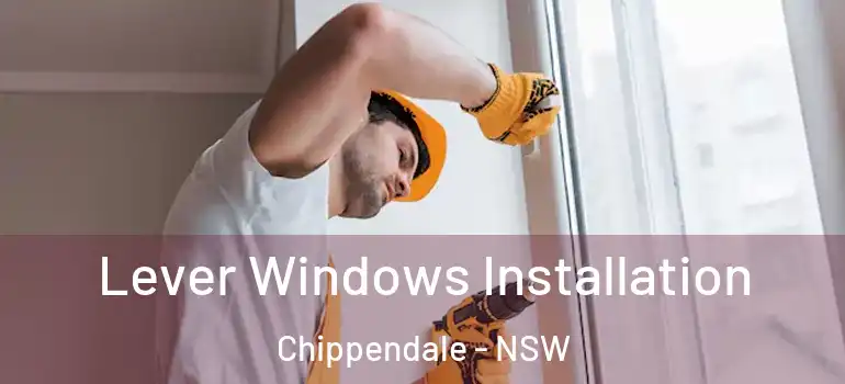 Lever Windows Installation Chippendale - NSW