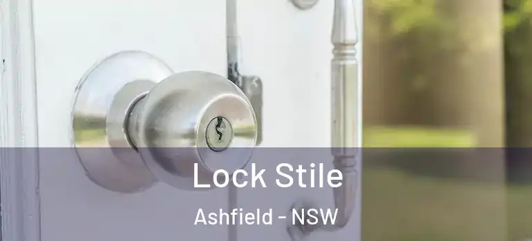  Lock Stile Ashfield - NSW