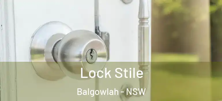  Lock Stile Balgowlah - NSW