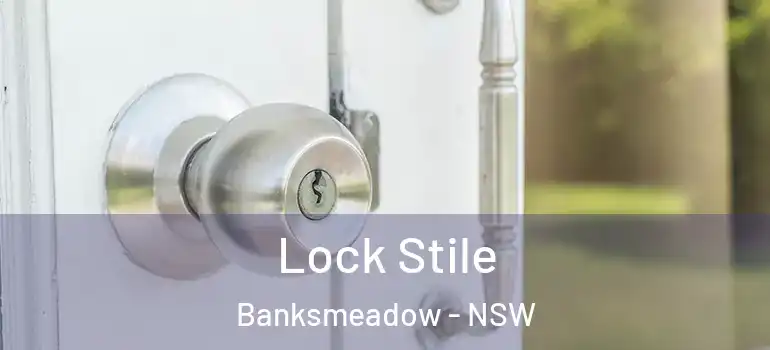  Lock Stile Banksmeadow - NSW