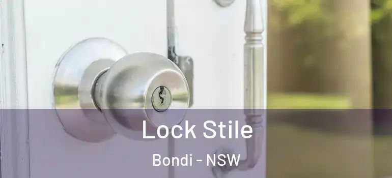  Lock Stile Bondi - NSW