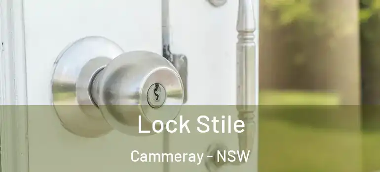 Lock Stile Cammeray - NSW