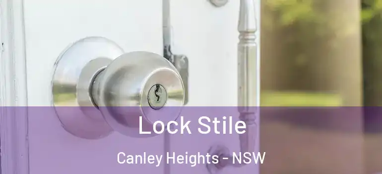  Lock Stile Canley Heights - NSW