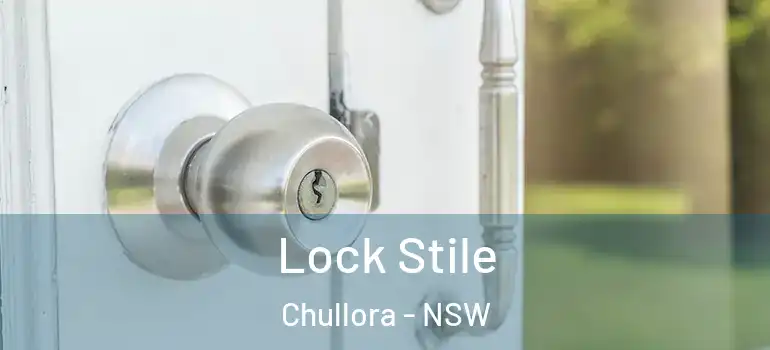Lock Stile Chullora - NSW