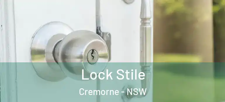  Lock Stile Cremorne - NSW