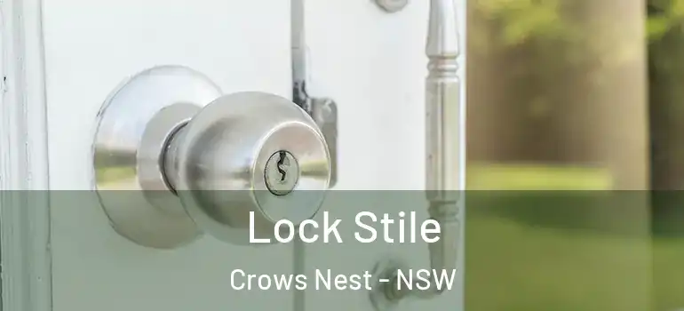 Lock Stile Crows Nest - NSW