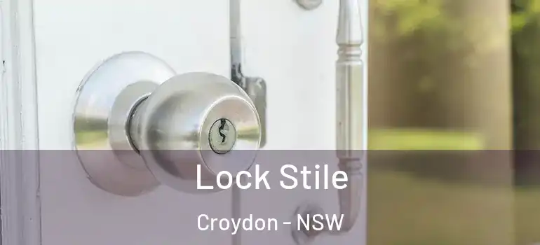  Lock Stile Croydon - NSW