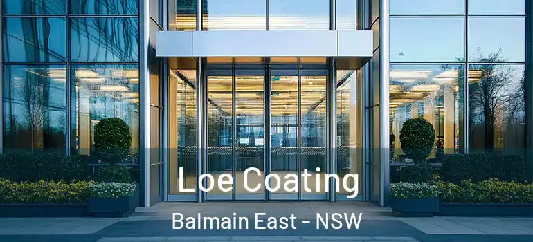  Loe Coating Balmain East - NSW